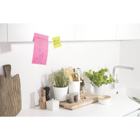 Foglietti Post-it® Super Sticky XXL Carnival a righe assortiti conf. 3 blocchetti da 90 ff - 4690-SS3CAR-EU